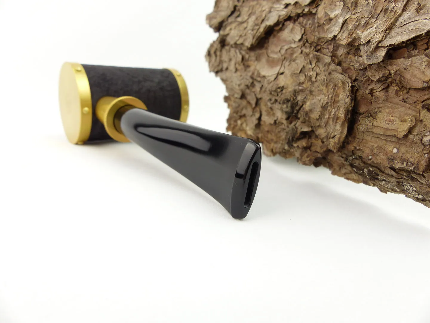 Tsuge Pfeife Yoroi sand gold Filter – Produktbild 4