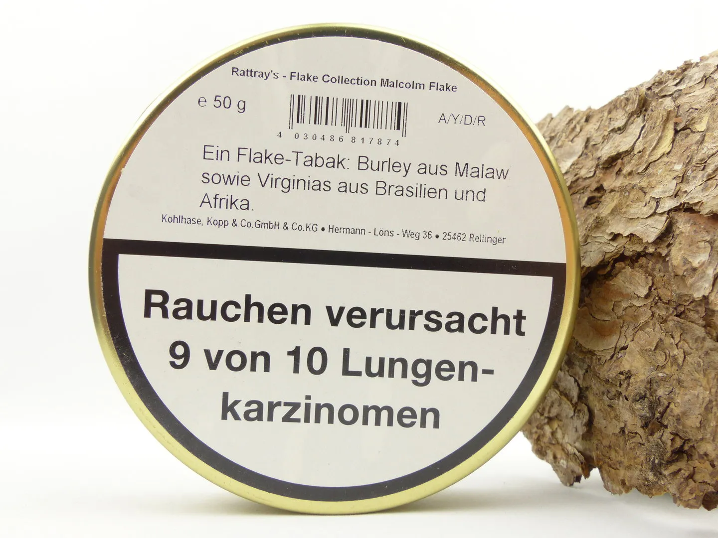 Rattray's Pfeifentabak Malcolm Flake 50g – Produktbild 3