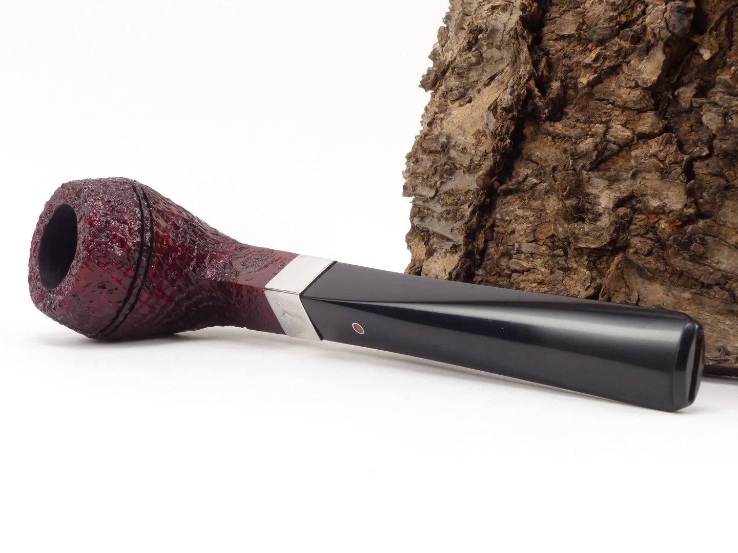 Ashton Pfeife XXX Pebble Grain Silver 9mm #45 – Produktbild 5