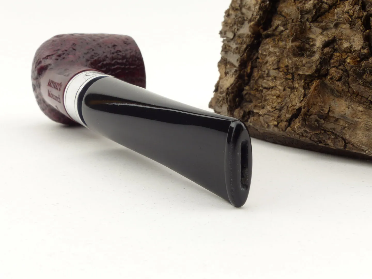 Rattray's Monarch Pfeife 5 sand rot schwarz – Produktbild 4
