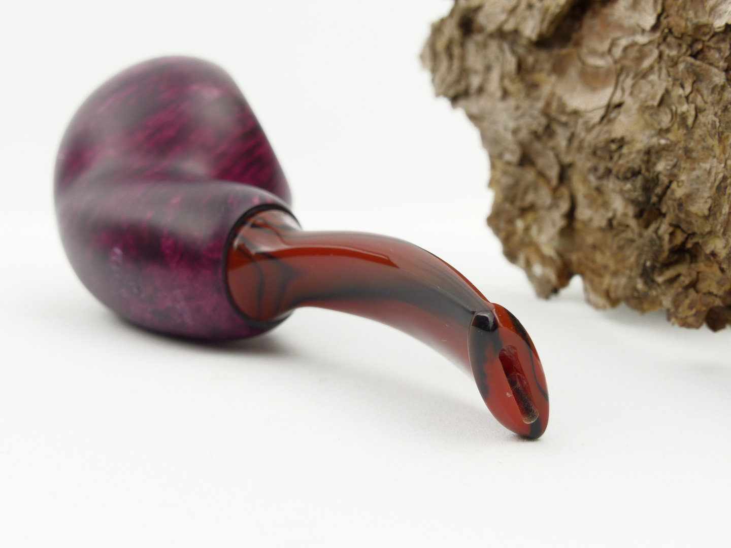 Chacom Reverse Calabash Pfeife violett – Produktbild 4