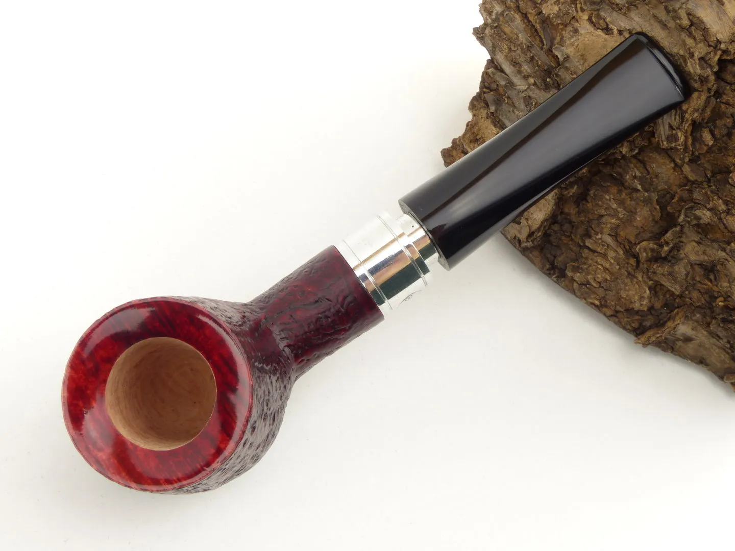 Rattray's Monarch Pfeife 5 sand rot schwarz – Produktbild 3