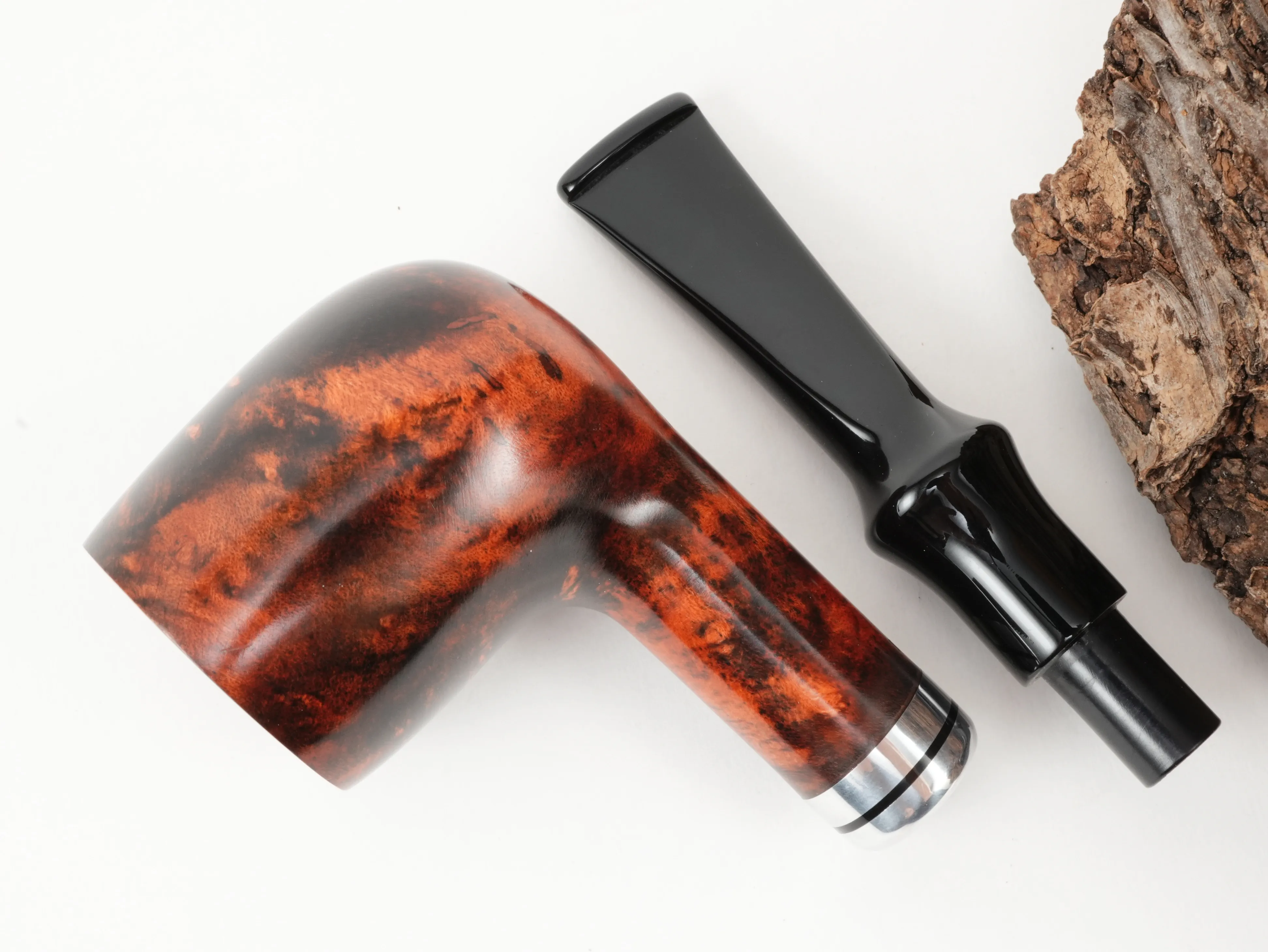 Angelo Pfeife mit Meerschaumeinsatz und Tasche 300012 – Produktbild 9
