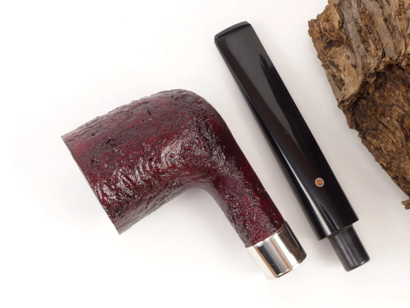 Ashton Pfeife XXX Pebble Grain Silver 9mm #40 – Produktbild 9