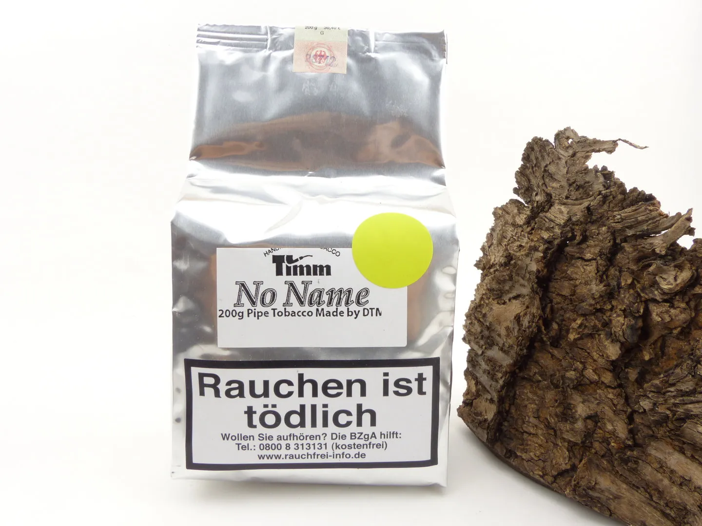 Dan Tobacco DTM Timm No Name gelb 200g