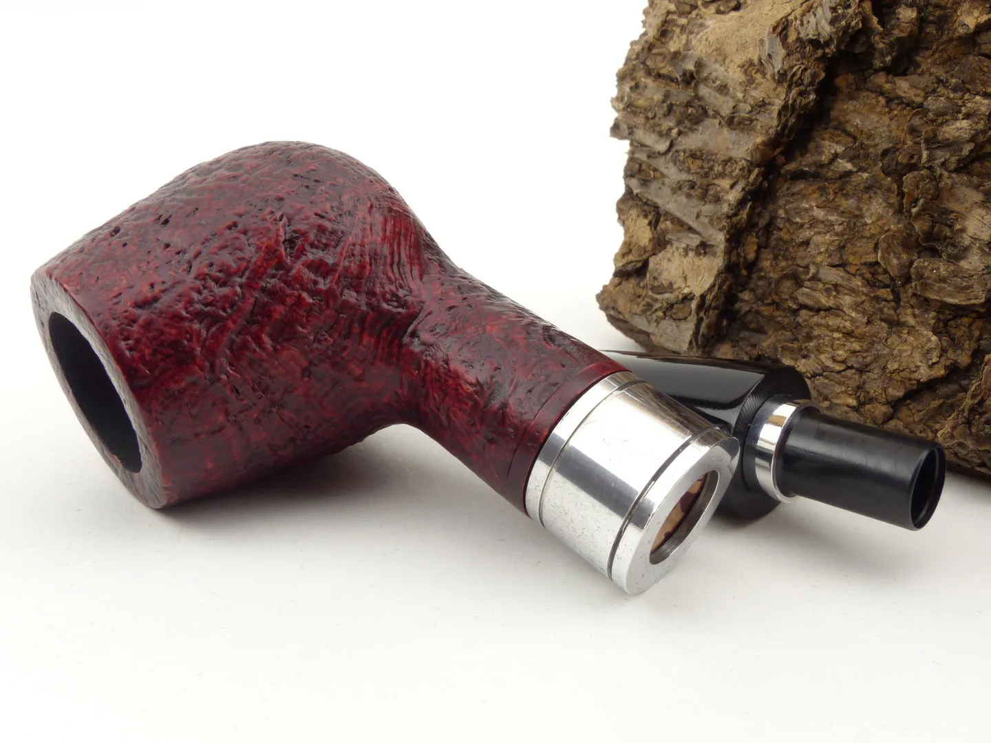 Rattray's Monarch Pfeife 18 sand rot schwarz – Produktbild 8