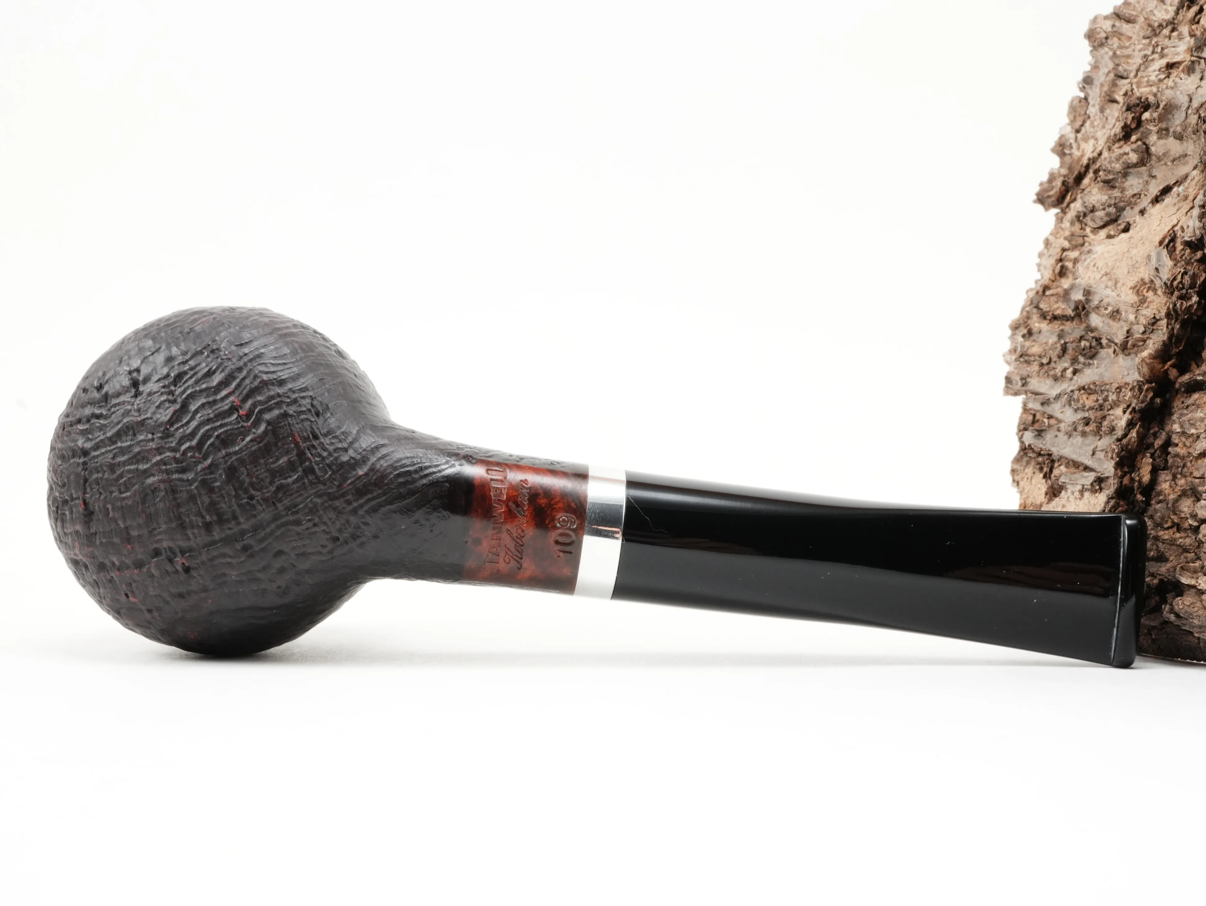Unterseite der Stanwell København 109 Pfeife mit glatt polierter Fläche und Stempelung Stanwell København 109