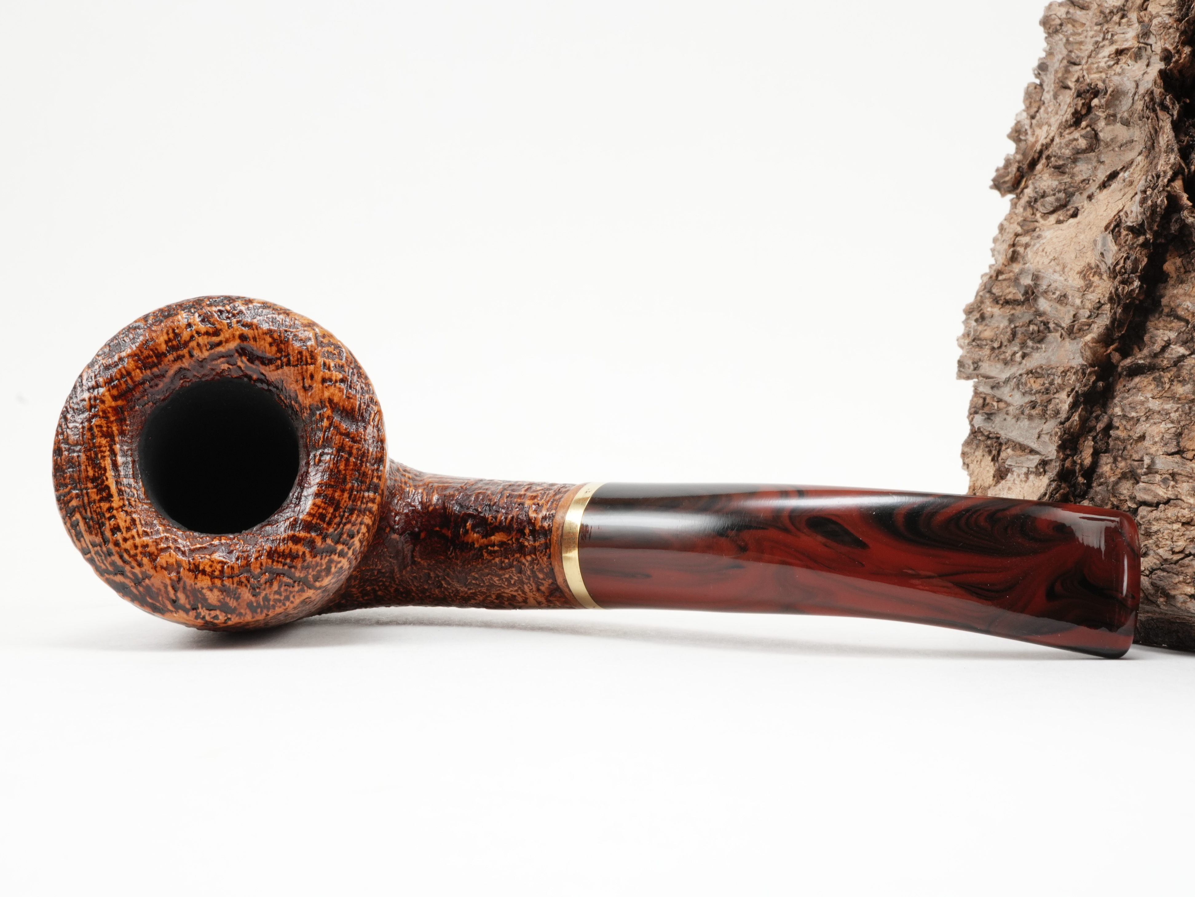 Molina Striato Pfeife sand braun 10