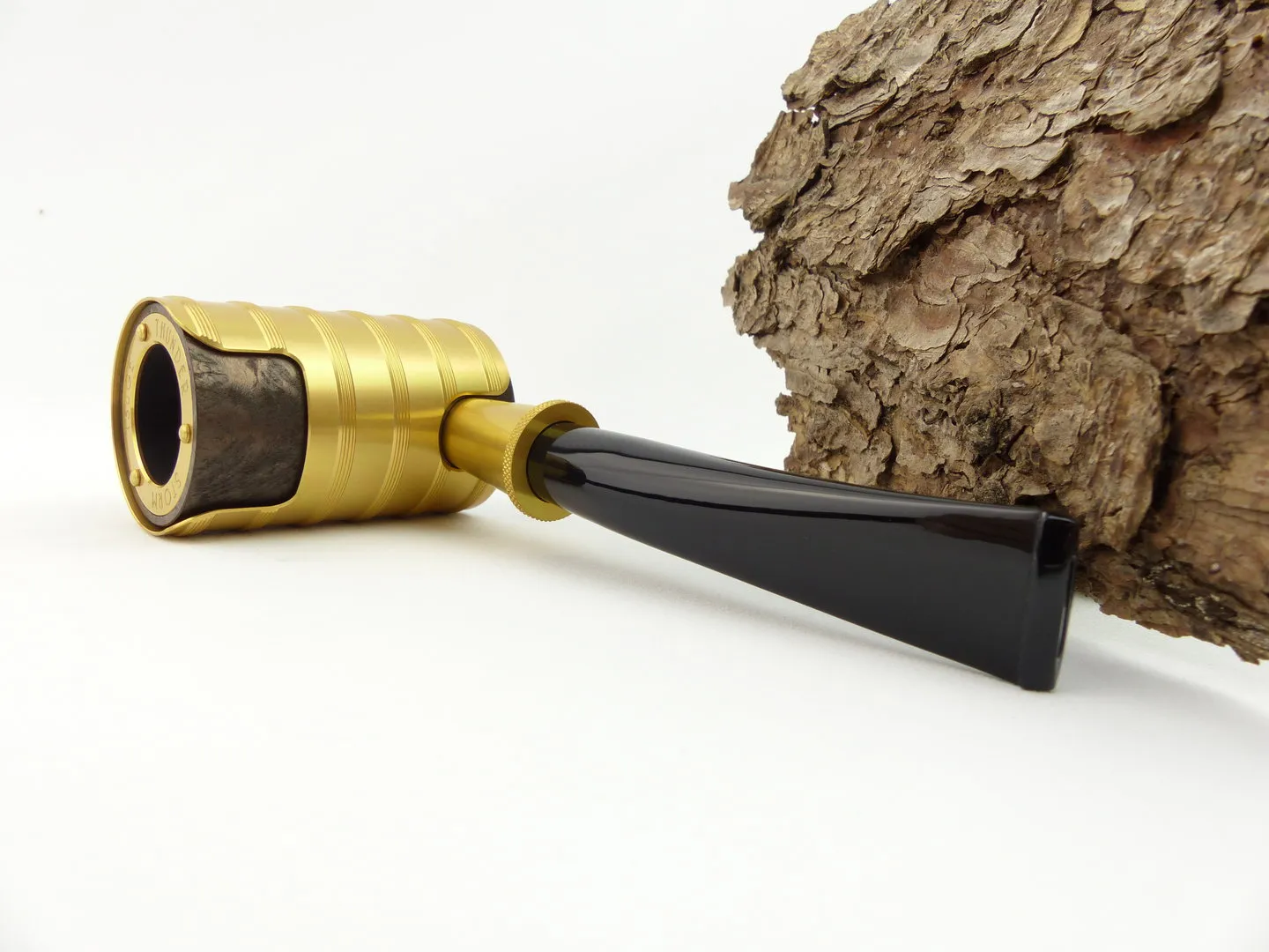 Tsuge Pfeife Thunderstorm gold Filter – Produktbild 7