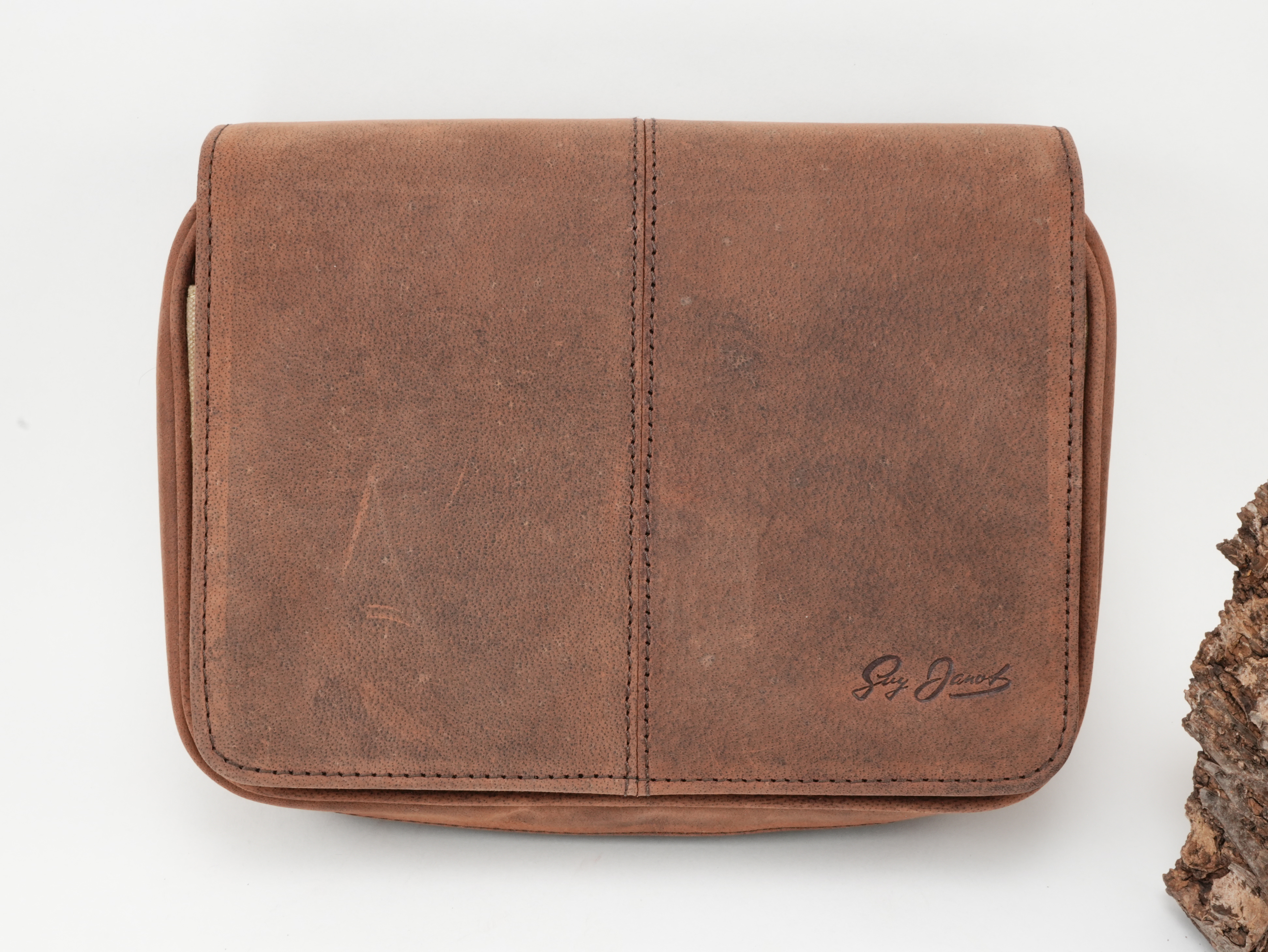 Guy Janot Pfeifentasche 4er Buffalo Canvas 6249
