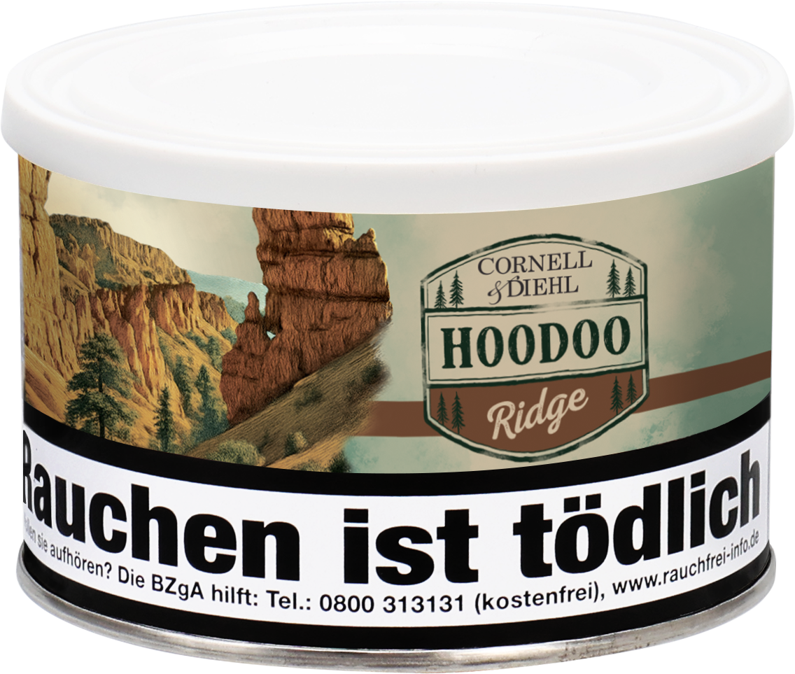 Cornell & Diehl Summit Series – Hoodoo Ridge 57g Dose frontal ohne Hintergrund