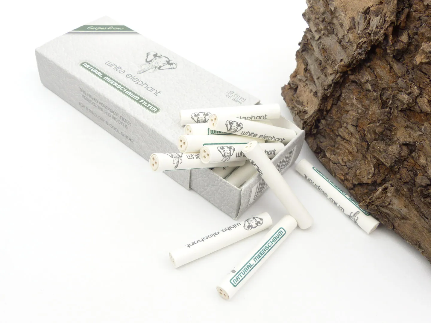 White Elephant Meerschaumfilter 6mm S 45 St – Produktbild 3