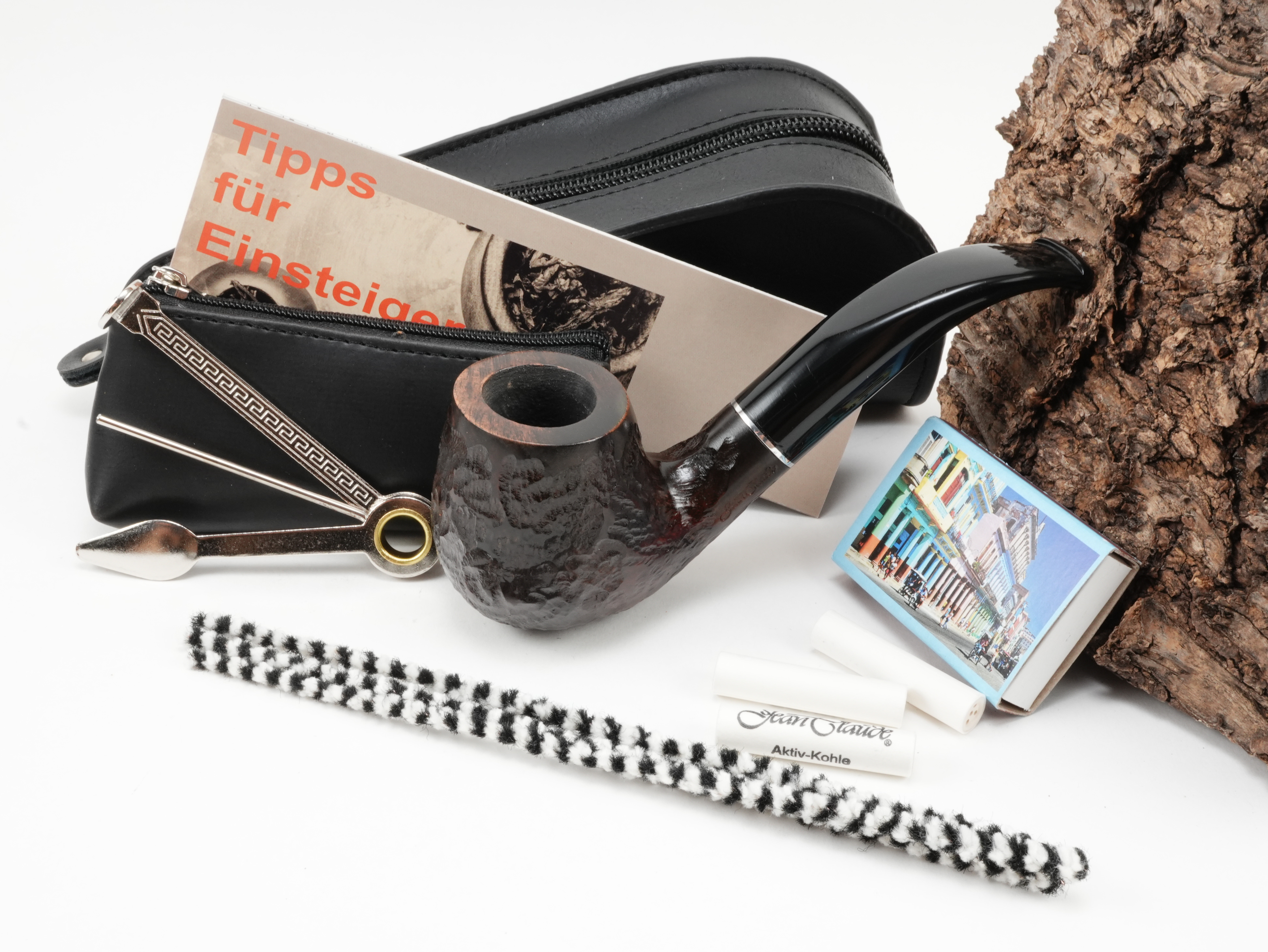 Jean Claude Pfeifen Einsteiger Set mit Tasche 409131