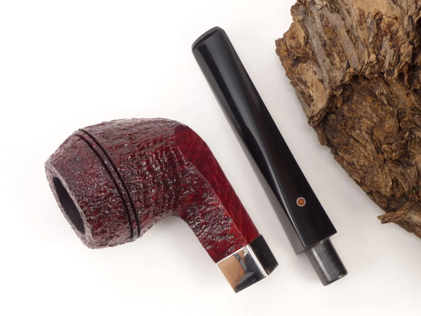 Ashton Pfeife XXX Pebble Grain Silver 9mm #45 – Produktbild 9