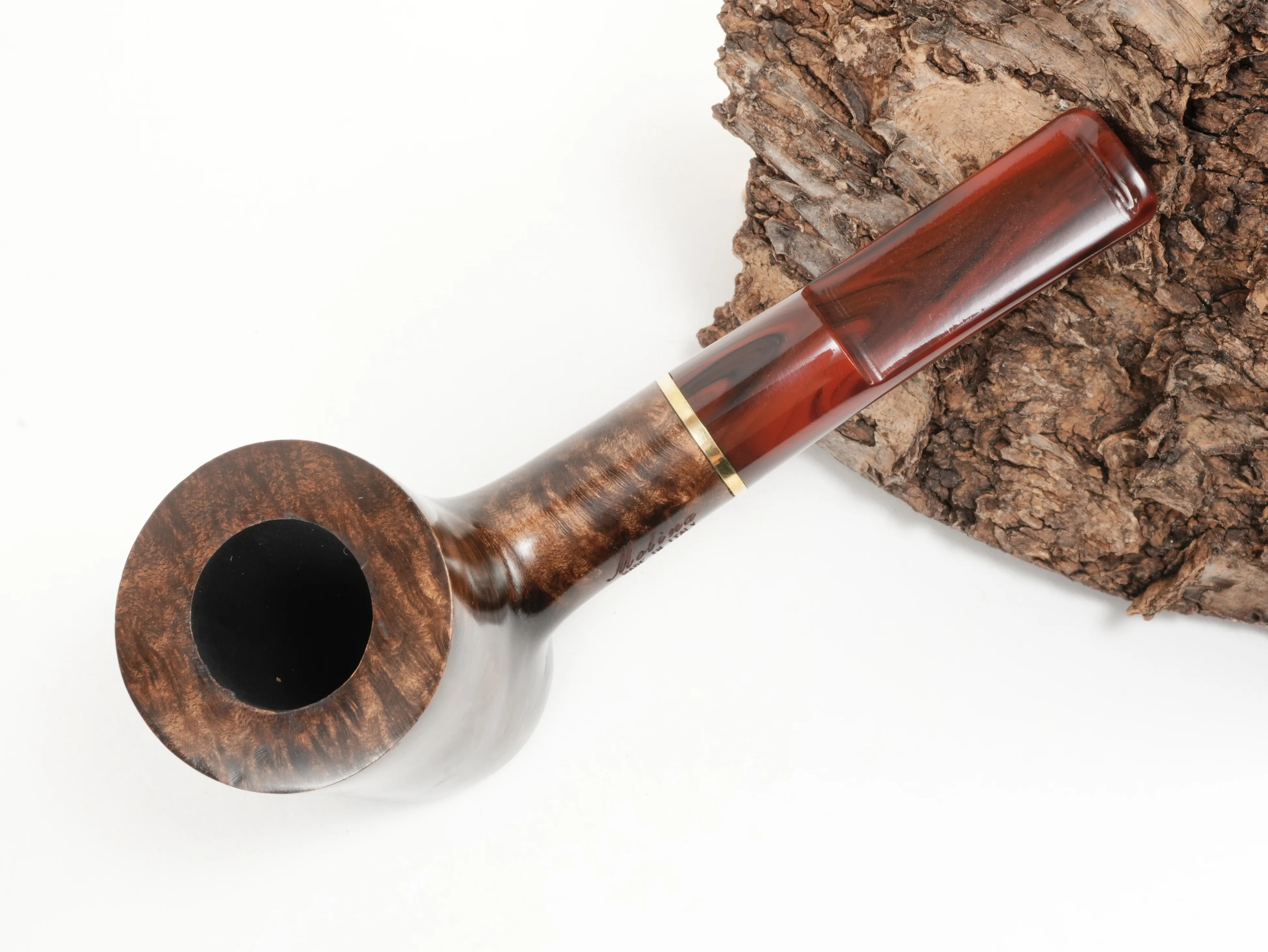 Molina Striato Pfeife dunkelbraun 7 – Produktbild 3