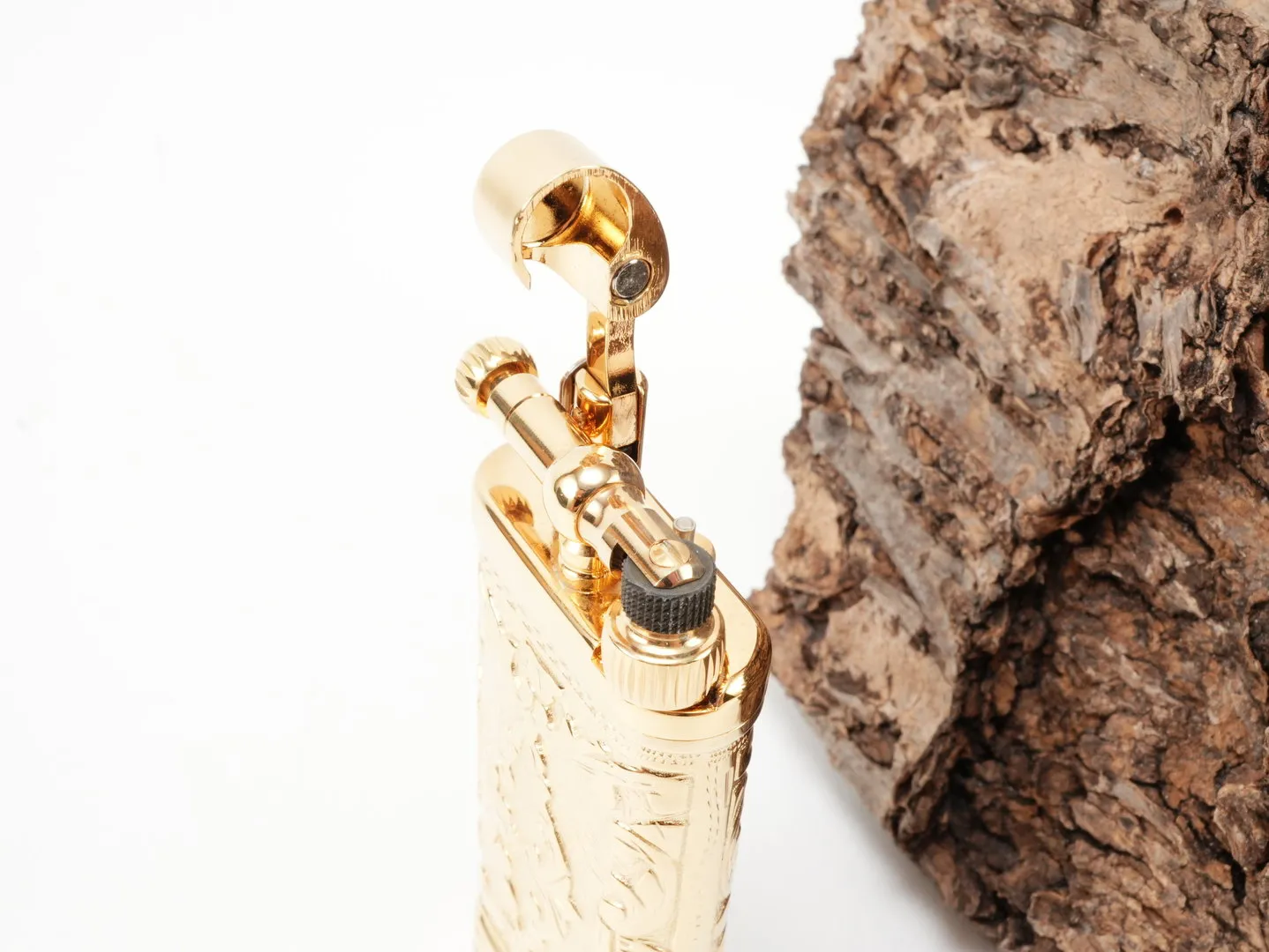 Sillem's Pfeifenfeuerzeug LEA 2 Face Gold Sterling – Produktbild 7