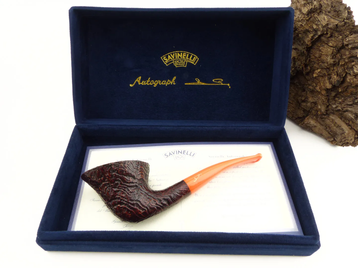 Savinelli Autograph #8 Black Sand – Produktbild 10