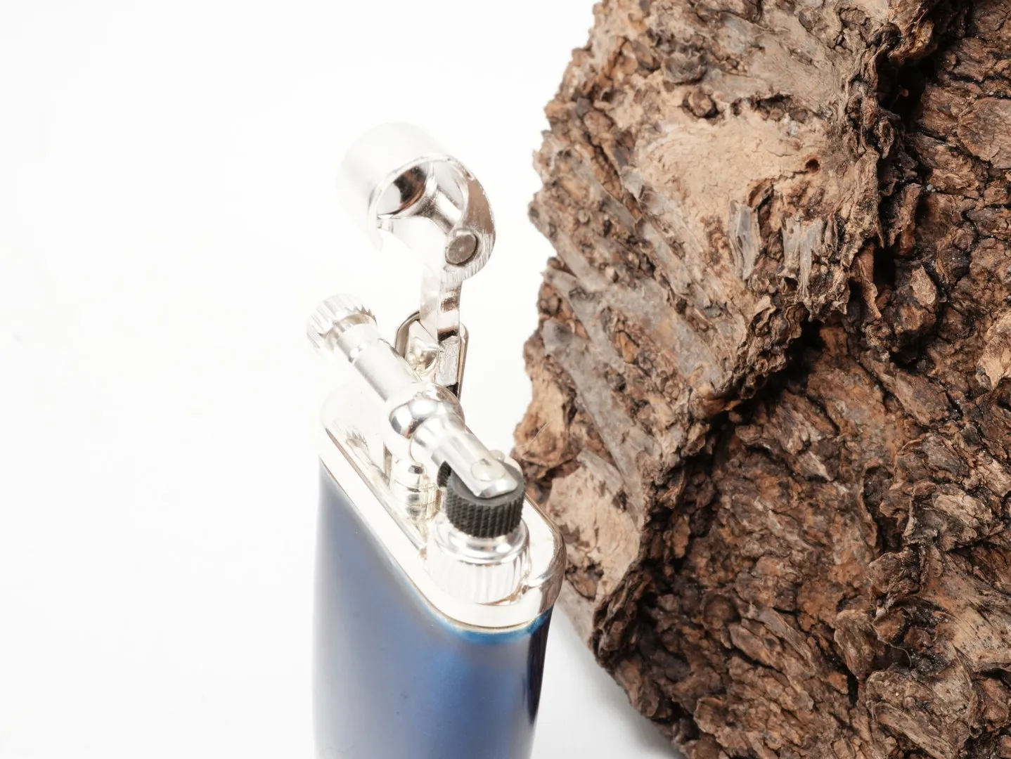 Sillem's Pfeifenfeuerzeug Sterling Silber Blau – Produktbild 7