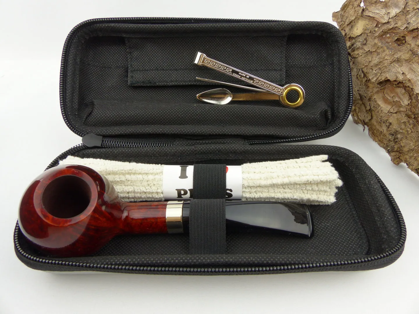Chacom Pfeifen Starter Set halb gebogen