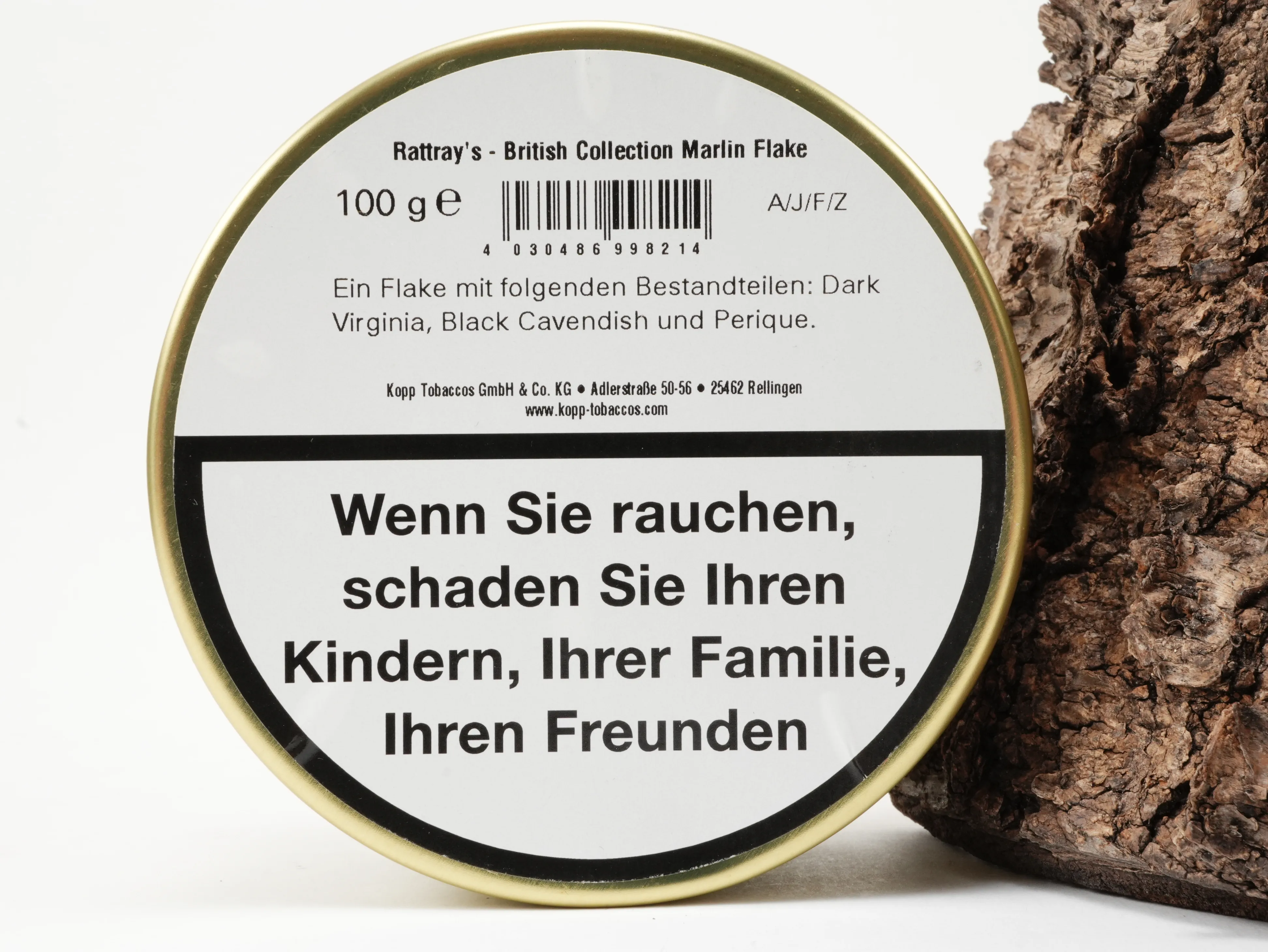 Pfeifentabak Rattrays Marlin Flake 100g Bild 2