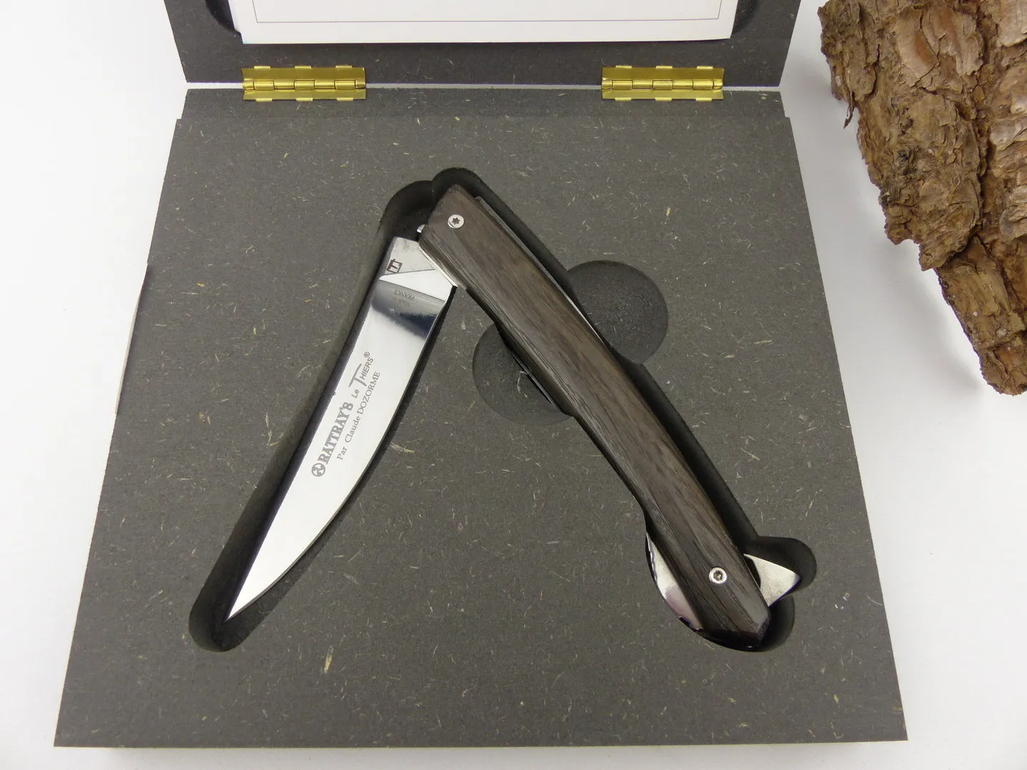 Rattray's Messer Le Thiers Verrou Bog Oak – Produktbild 10
