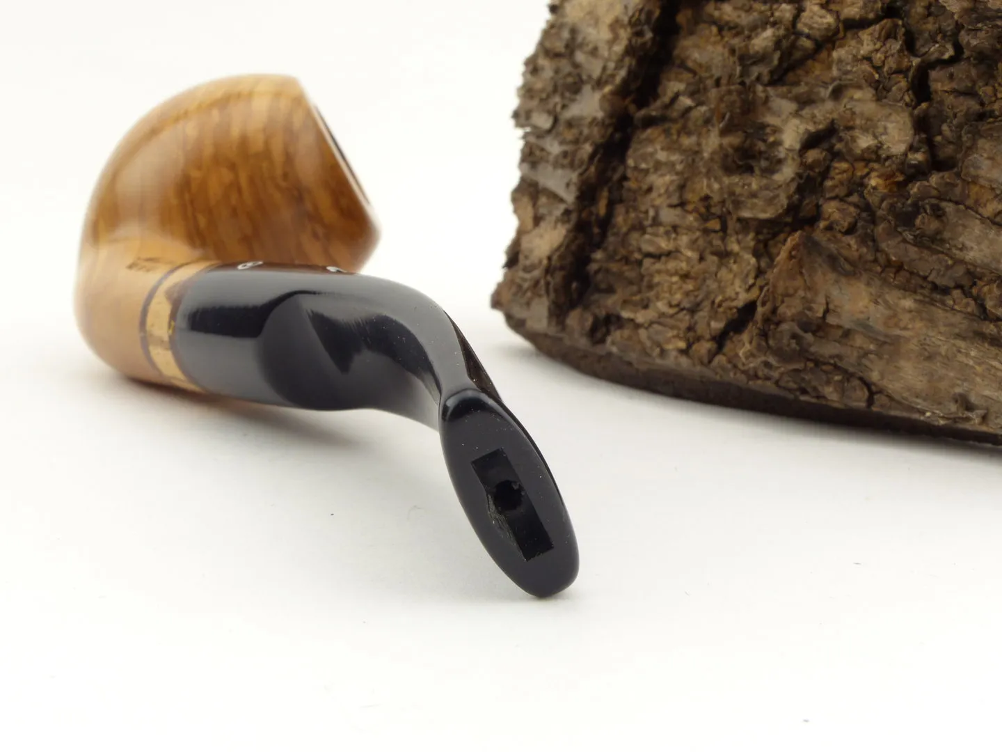 Molina Zebrano Pfeife Olive 2 – Produktbild 4