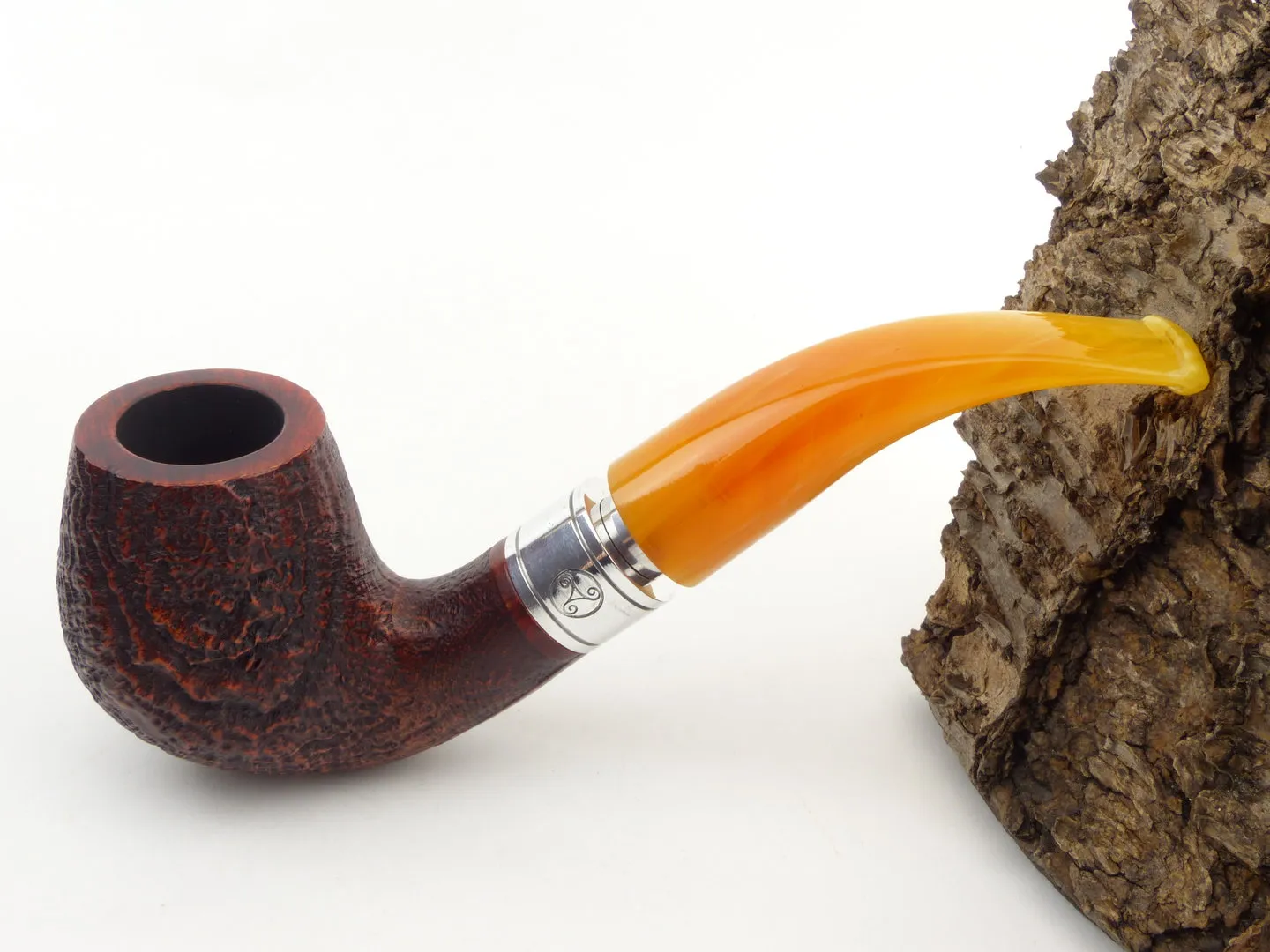 Rattray's Monarch Pfeife 177 sand braun gelb second