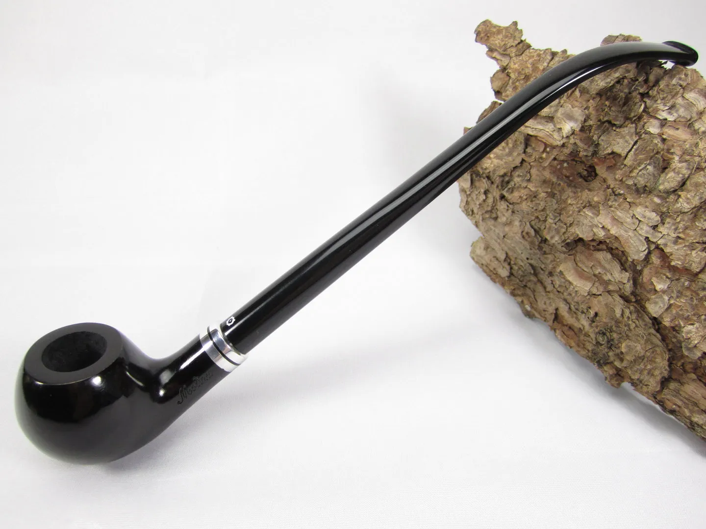 Molina Churchwarden Lesepfeife Schwarz – Produktbild 2