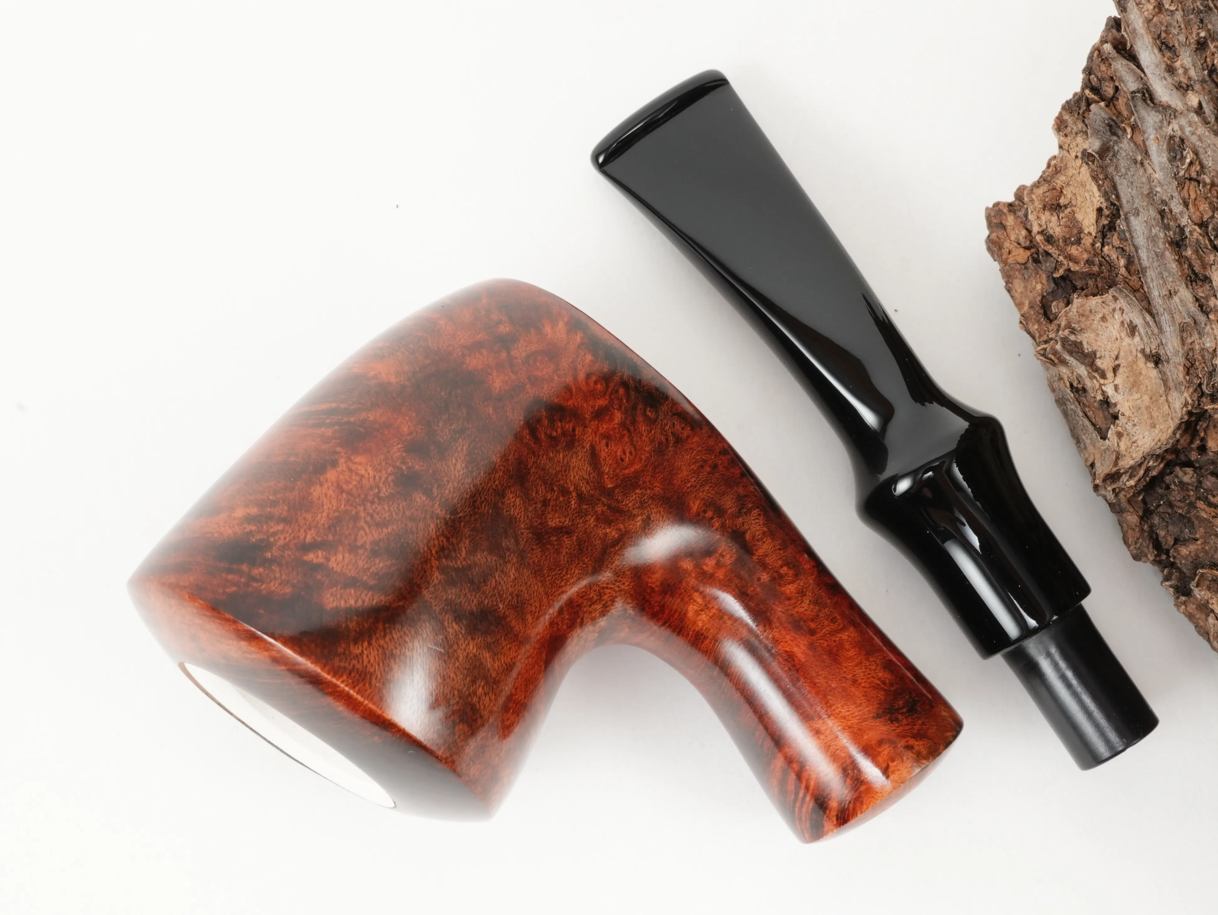 Angelo Pfeife mit Meerschaumeinsatz und Tasche 300011 – Produktbild 9