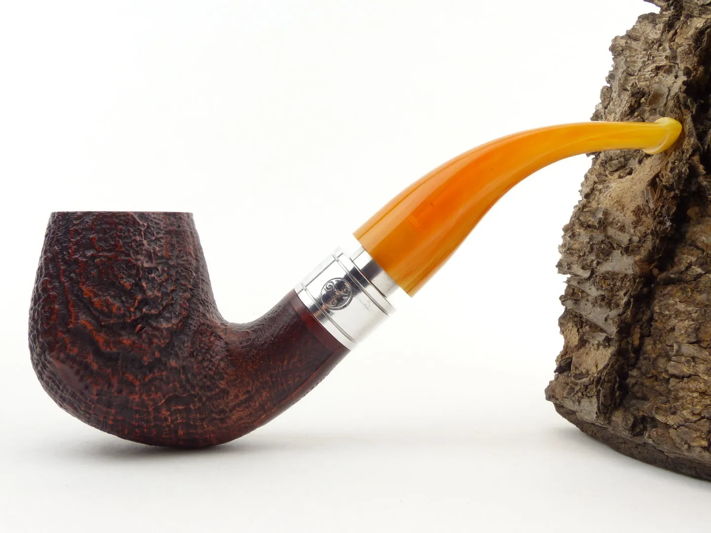 Rattray's Monarch Pfeife 177 sand braun gelb second – Produktbild 2