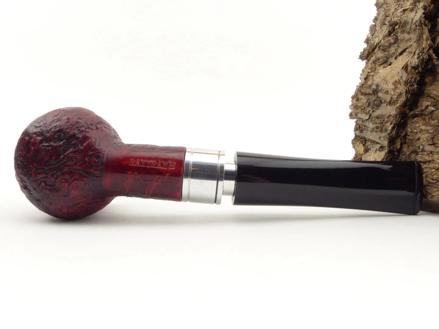 Rattray's Monarch Pfeife 18 sand rot schwarz – Produktbild 7