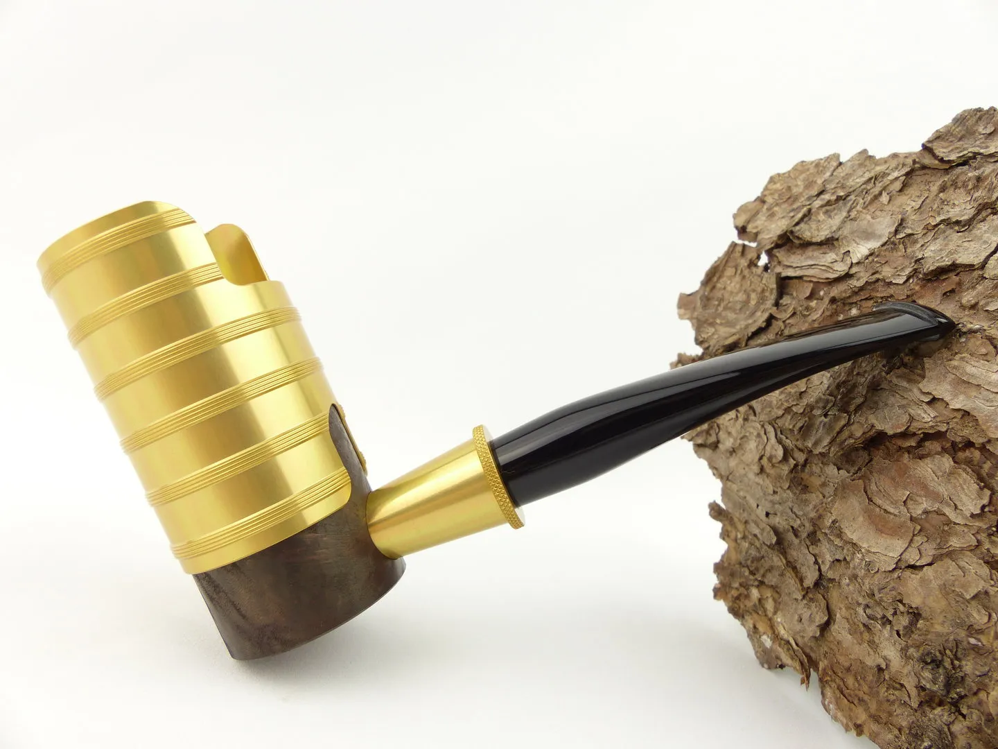 Tsuge Pfeife Thunderstorm gold Filter – Produktbild 3