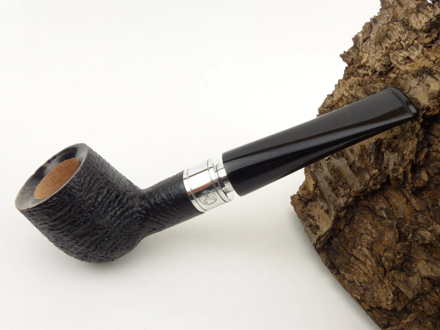 Rattray's Monarch Pfeife 5 sand schwarz schwarz