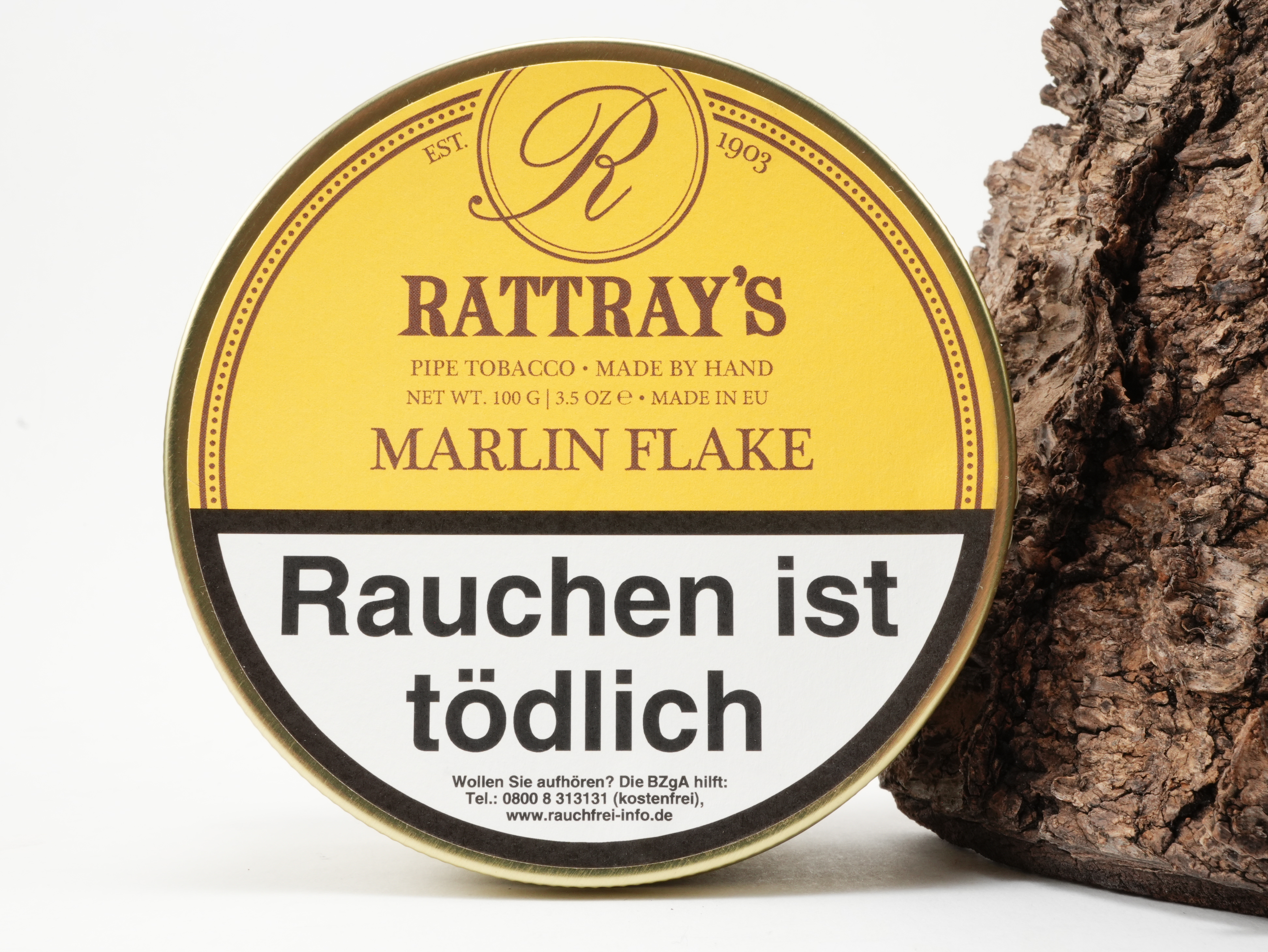 Pfeifentabak Rattrays Marlin Flake 100g Bild 1