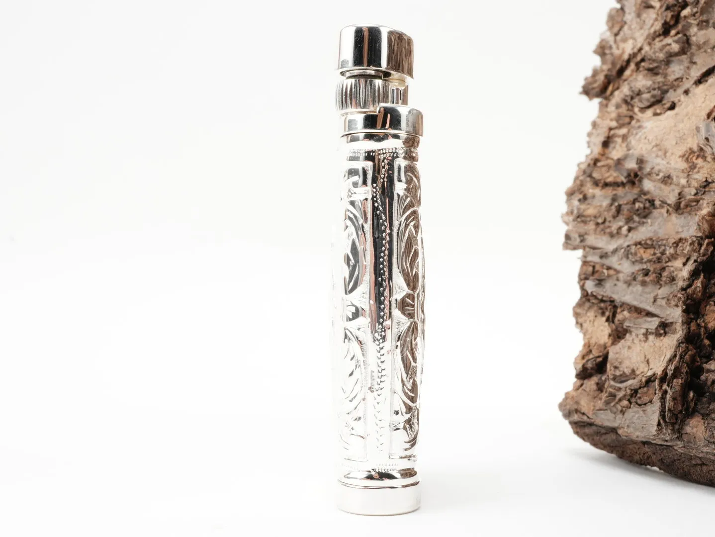 Sillem's Pfeifenfeuerzeug LEA 2 Face Sterling Puro – Produktbild 2