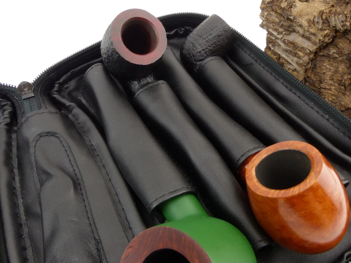 Pfeifentasche schwarz 4 Pfeifen 634523 – Produktbild 12