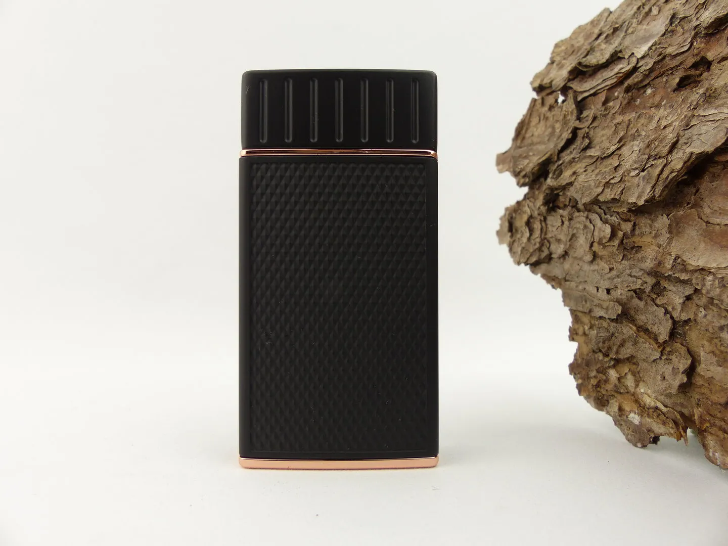 Colibri Pfeifenfeuerzeug schwarz rose – Produktbild 3