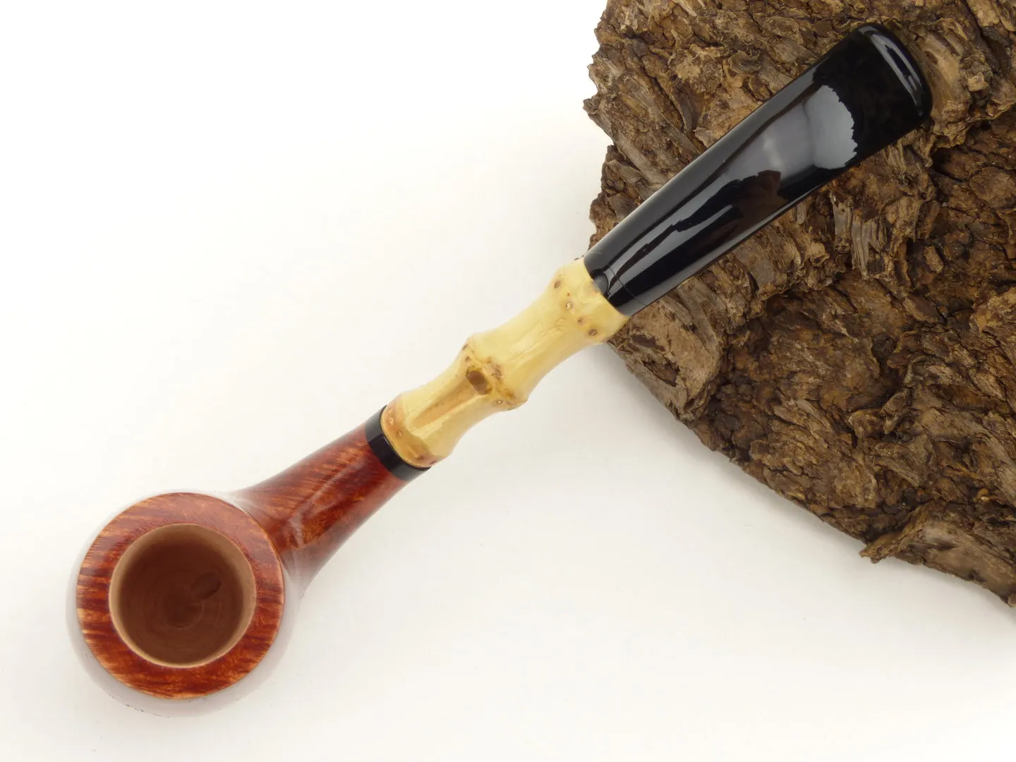 Rattray's Bamboo Pfeife Bent hell – Produktbild 3