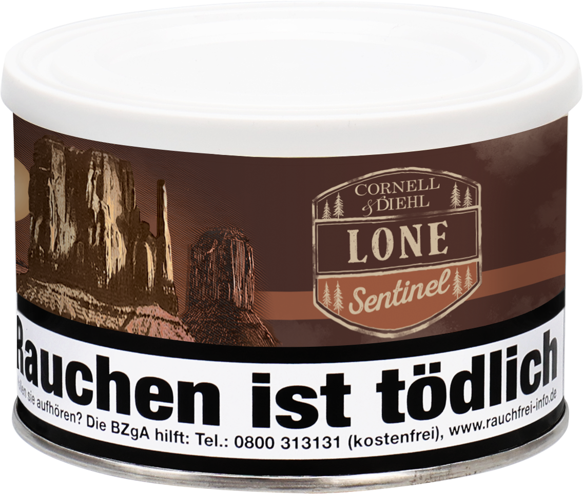 Cornell & Diehl Summit Series – Lone Sentinel 57g Dose frontal ohne Hintergrund