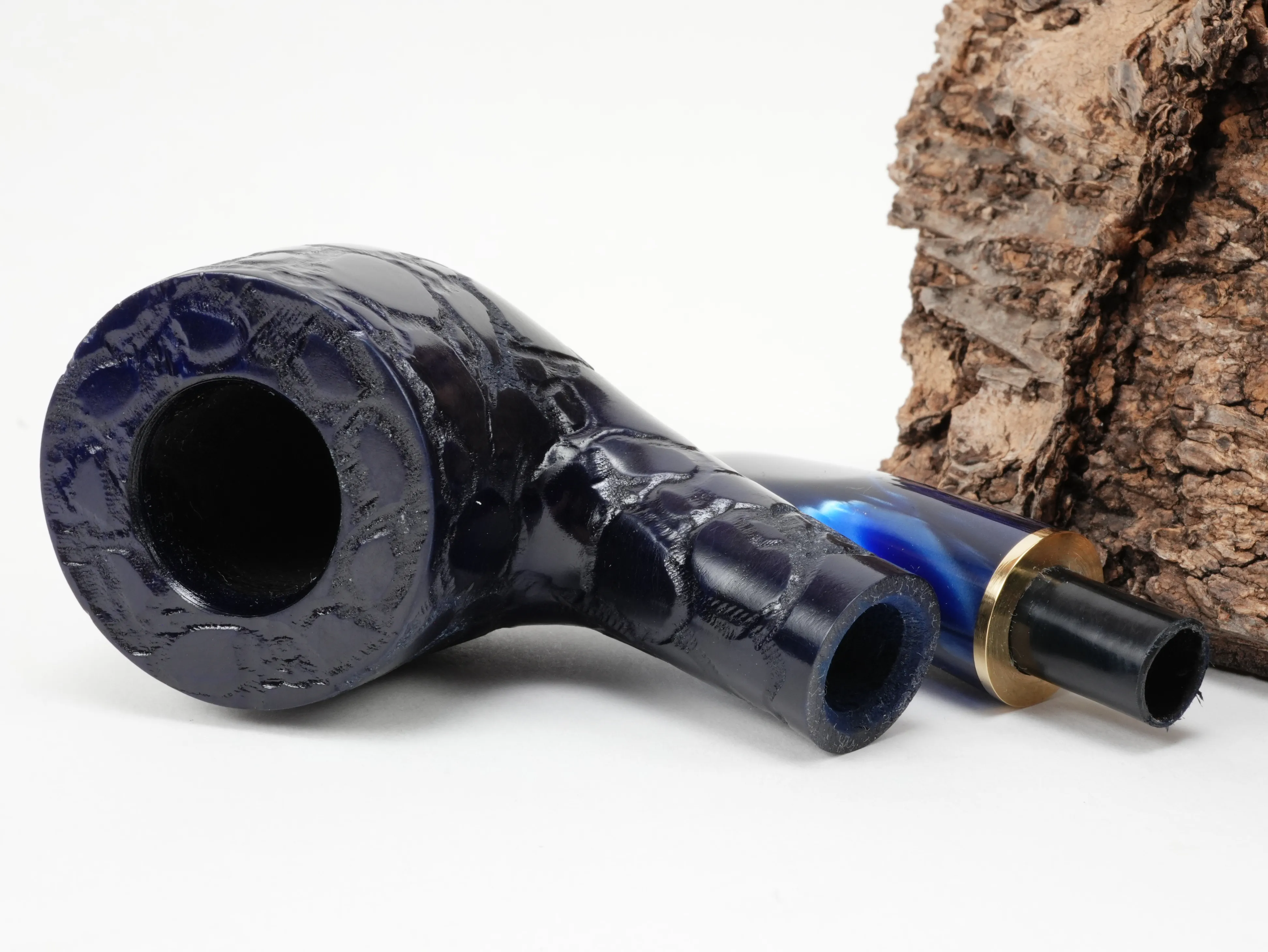 Angelo Pfeife blau rustiziert 300613 – Produktbild 8