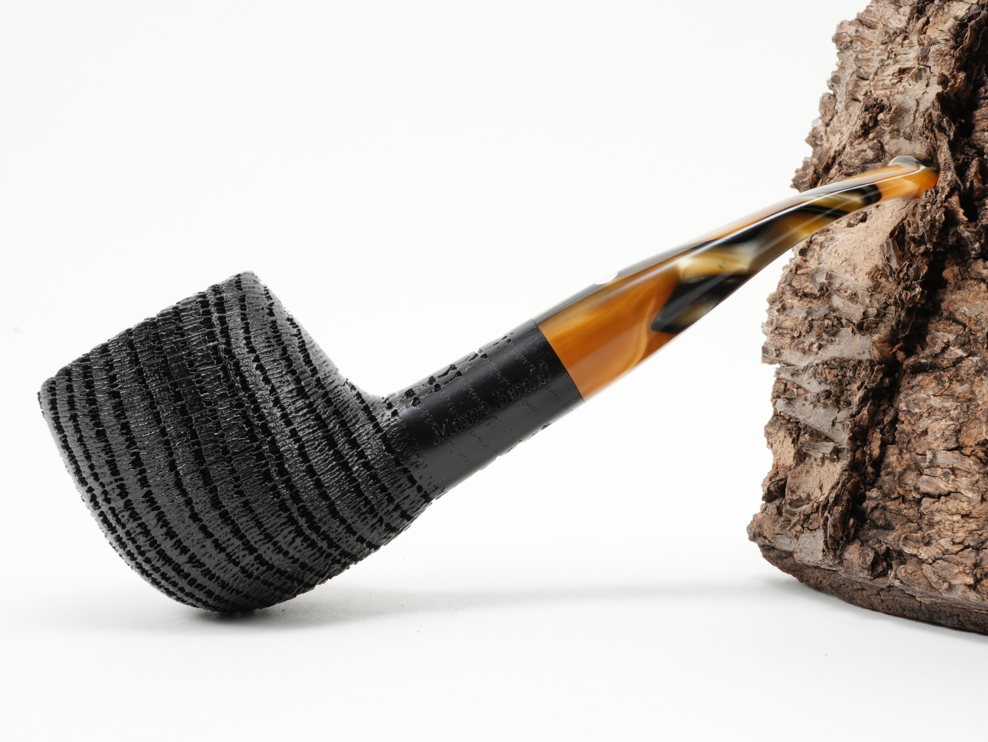 Mastro Beraldi Pfeife Mooreiche #114