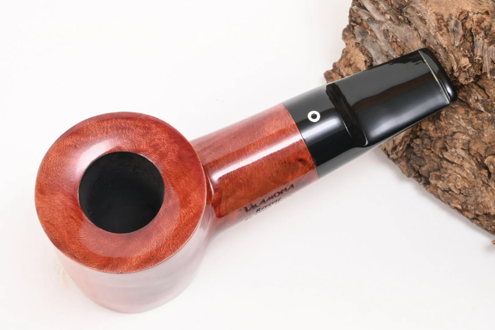 Talamona Reverse Calabash Poker glatt braun – Produktbild 3