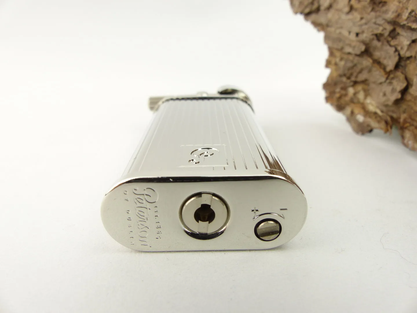Peterson Pfeifenfeuerzeug Silver Stripe – Produktbild 5