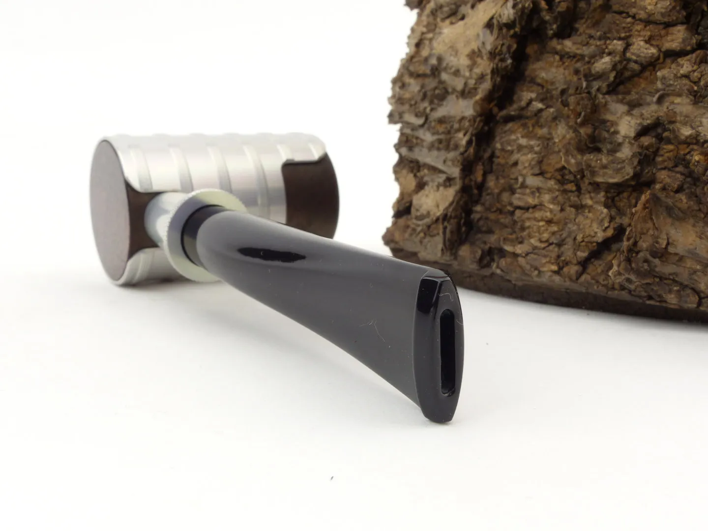 Tsuge Pfeife Thunderstorm silber Filter – Produktbild 5